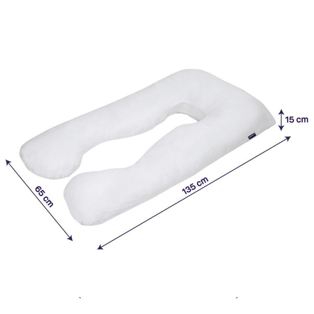 ClevaMama ClevaFoam Therapeutic Body & Bump Maternity Pillow
