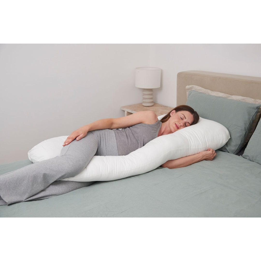 ClevaMama ClevaFoam Therapeutic Body & Bump Maternity Pillow