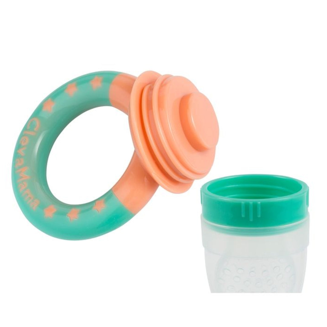 ClevaMama ClevaFeed Silicone Self Feeder with Extra Teat