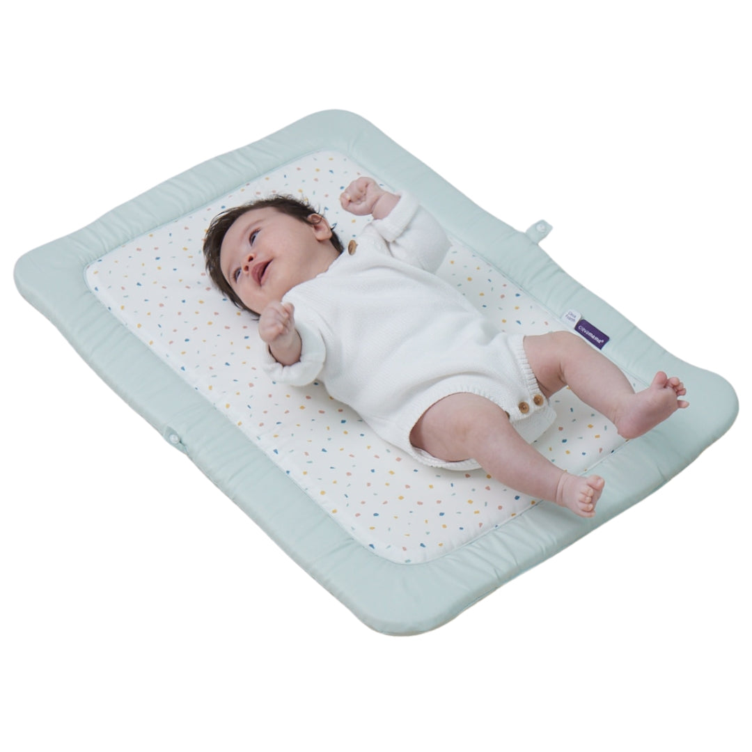 ClevaMama ClevaFoam Tummy Time Mat Terrazzo