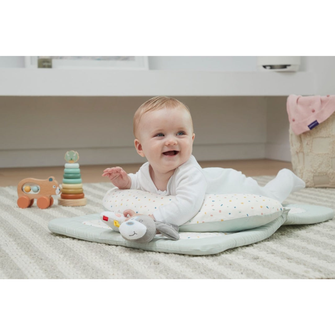 ClevaMama ClevaFoam Tummy Time Mat Terrazzo
