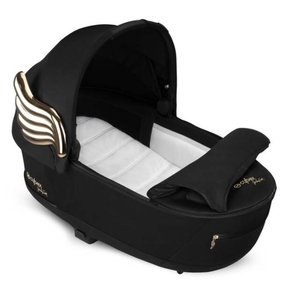 Cybex Priam Lux Carrycot V25 Wings by Jeremy Scott