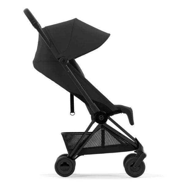 CYBEX Coya Stroller + Cloud Q Capsule Stardust Black + Adaptors