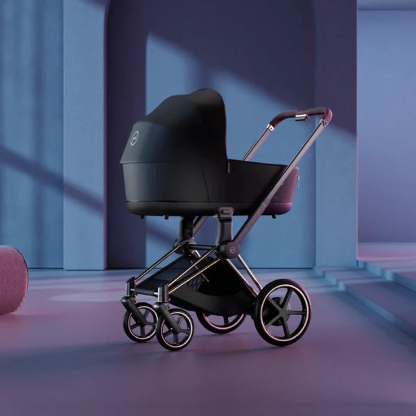 CYBEX E PRIAM V22 Pram with Rose Gold Chassis