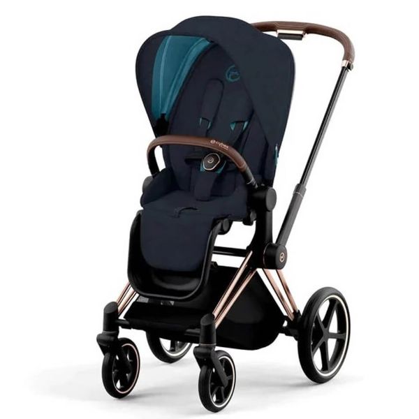 CYBEX E PRIAM V22 Pram with Rose Gold Chassis