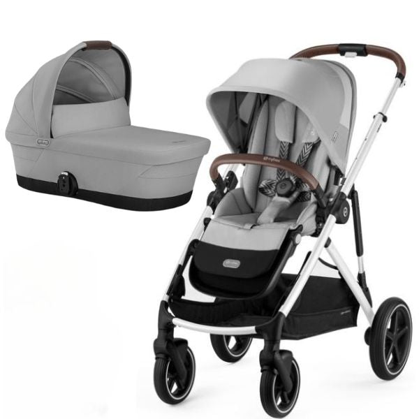 Cybex Gazelle S Pram 2023 Lava Grey + Gazelle S Carry Cot