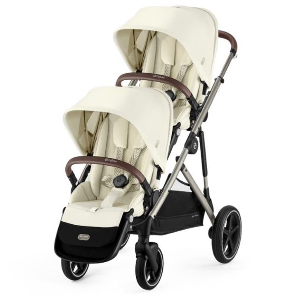 Cybex Gazelle S Pram 2023 Seashell Beige + Gazelle S Second Seat