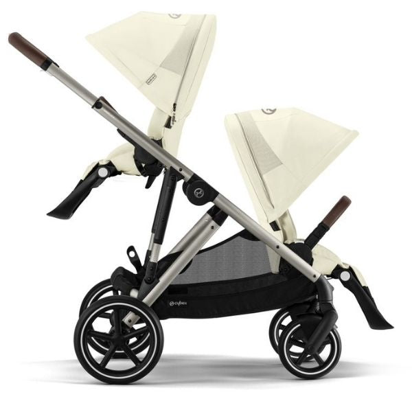Cybex Gazelle S Pram 2023 Seashell Beige + Gazelle S Second Seat