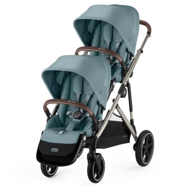 Cybex Gazelle S Pram 2023 Sky Blue + Gazelle S Second Seat