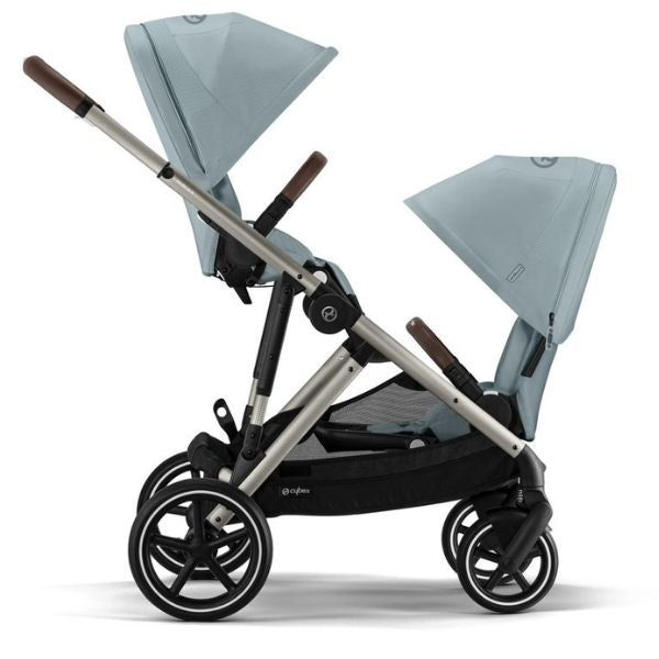 Cybex Gazelle S Pram 2023 Sky Blue + Gazelle S Second Seat