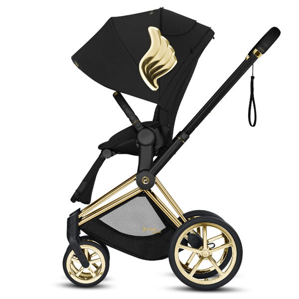 Cybex Priam V25 Pram Wings by Jeremy Scott with Lux Carrycot