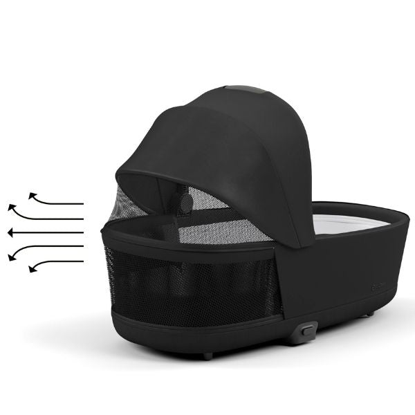 CYBEX Priam Lux Carry Cot 2024 Sepia Black