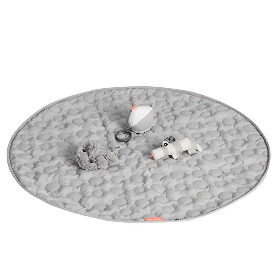Done By Deer Activity Play Mat Deer Friends Grey