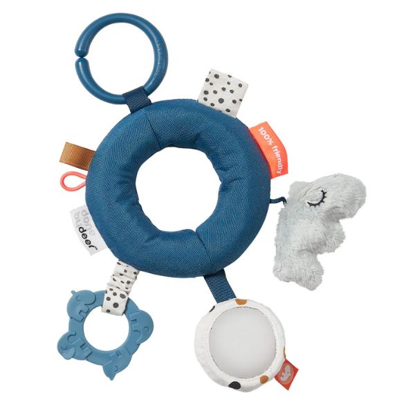 Done By Deer Activity Ring Deer Friends Blue
