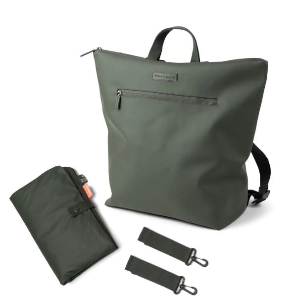 Done By Deer Changing Backpack Green