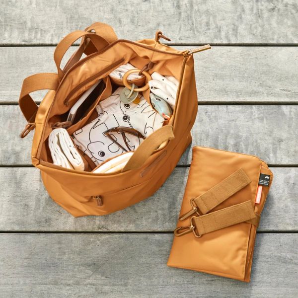Done By Deer Changing Backpack Mustard