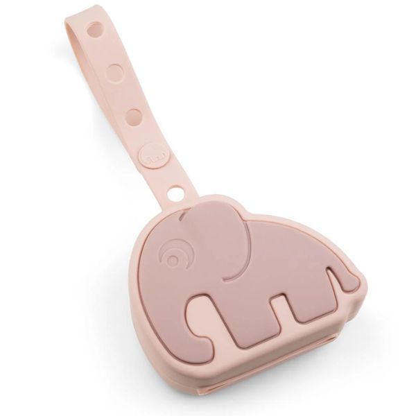 Done By Deer Silicone Pacifier Pouch Elphee Powder