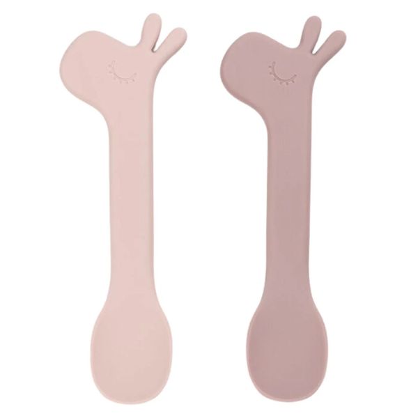 Done By Deer Silicone Spoon 2-pack Lalee Powder