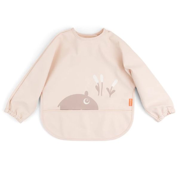 Done By Deer Sleeved Pocket Bib Ozzo Powder