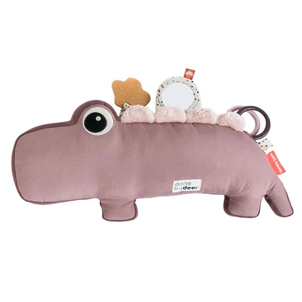 Done By Deer Tummy Time Activity Toy Croco Powder