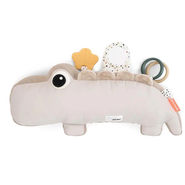 Done By Deer Tummy Time Activity Toy Croco Sand