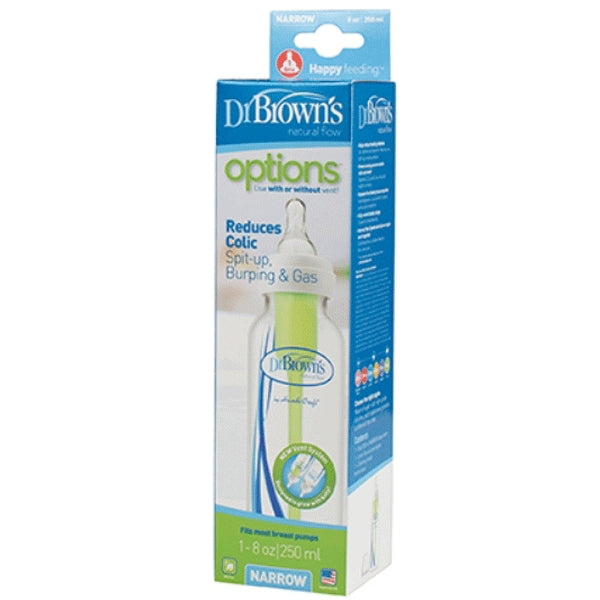 Dr Brown's Standard Narrow Single OPTIONS Bottle 250ml