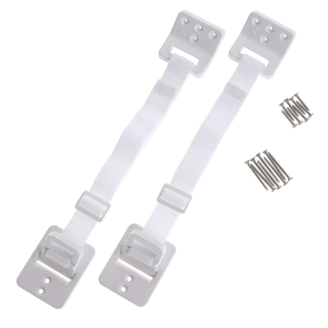 Dreambaby Hinged Furniture Anchors 2pk