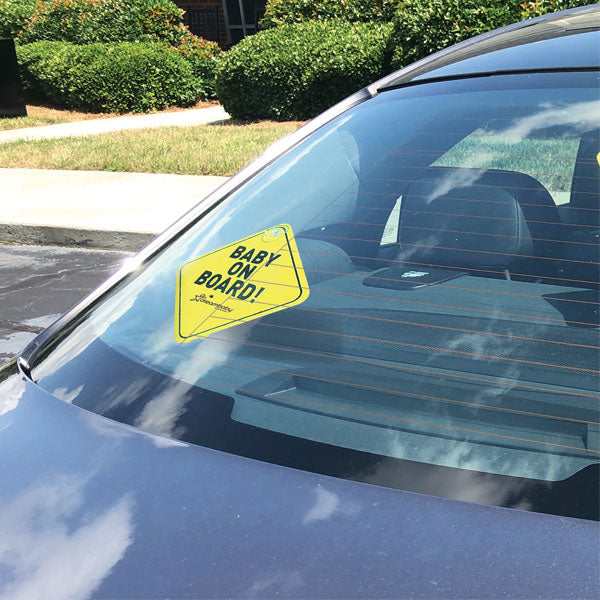 Dreambaby Baby On Board Sign Yellow