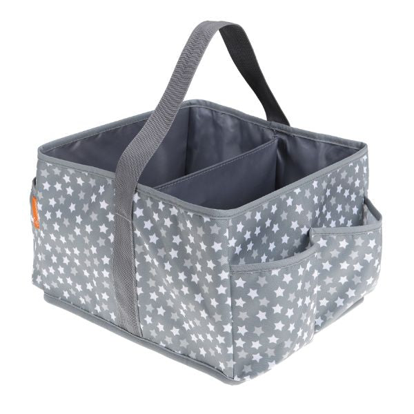 Dreambaby Nappy Caddy Stars Grey