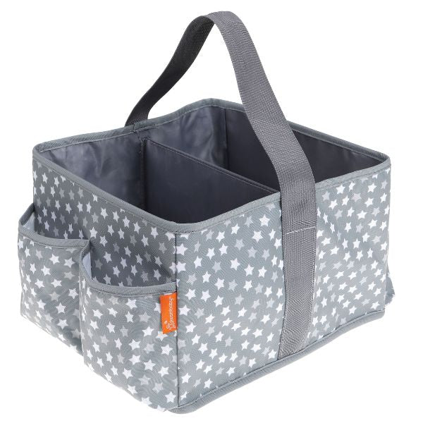 Dreambaby Nappy Caddy Stars Grey – Baby Kingdom
