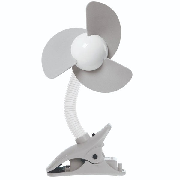 Dreambaby Ezy Fit Clip On Fan Grey/White