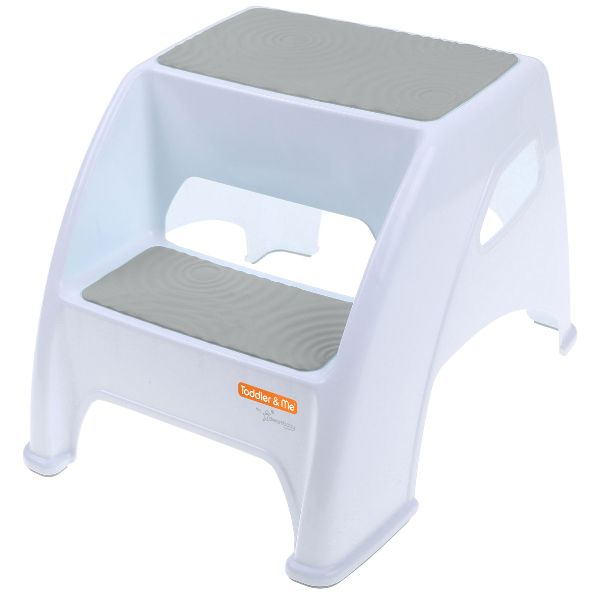 Dreambaby Toddler & Me 2 Step Stool Grey