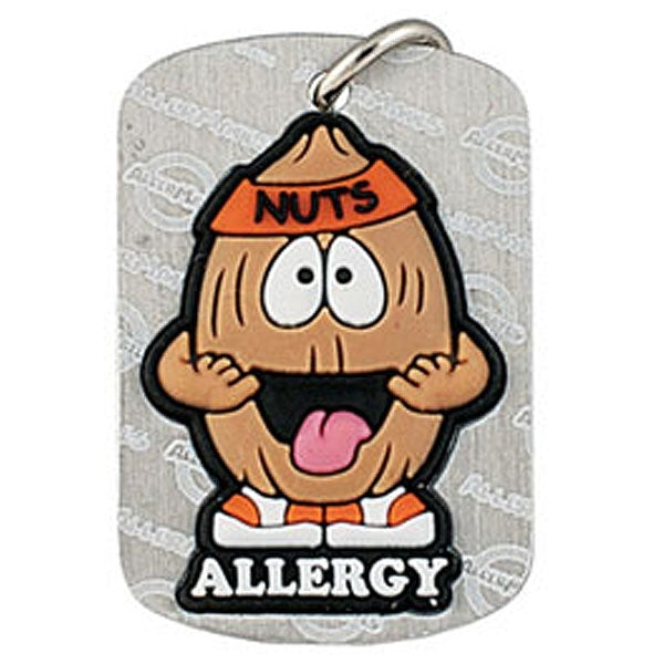 AllerMates Tree Nut Dog Tag