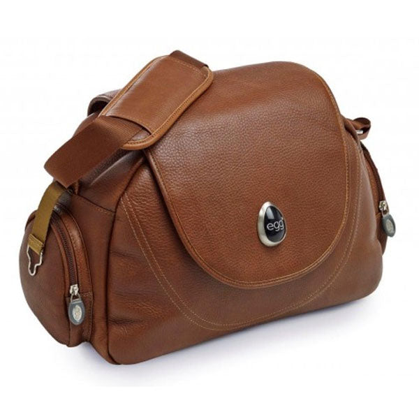Egg Changing Bag Tan Leather
