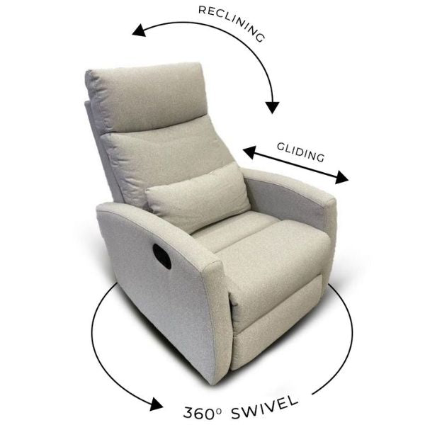 Eldita Ivy Recliner Gliding Chair Chai