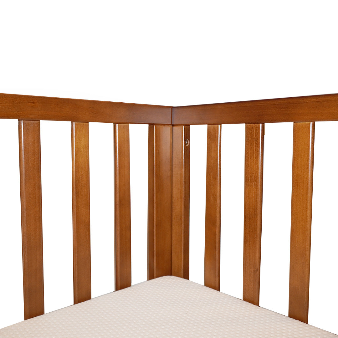 Eldita Kent Cot Dark Teak with Mattress