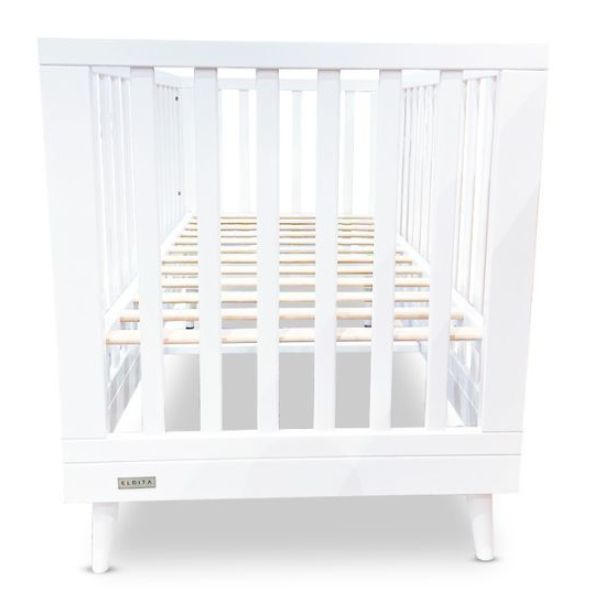 Eldita Kent Cot White/White with Mattress
