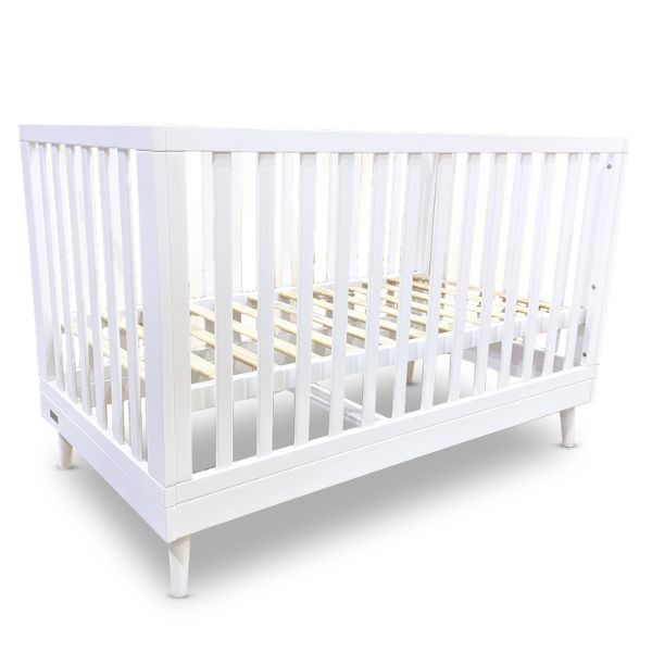 Eldita Kent Cot White/White with Mattress