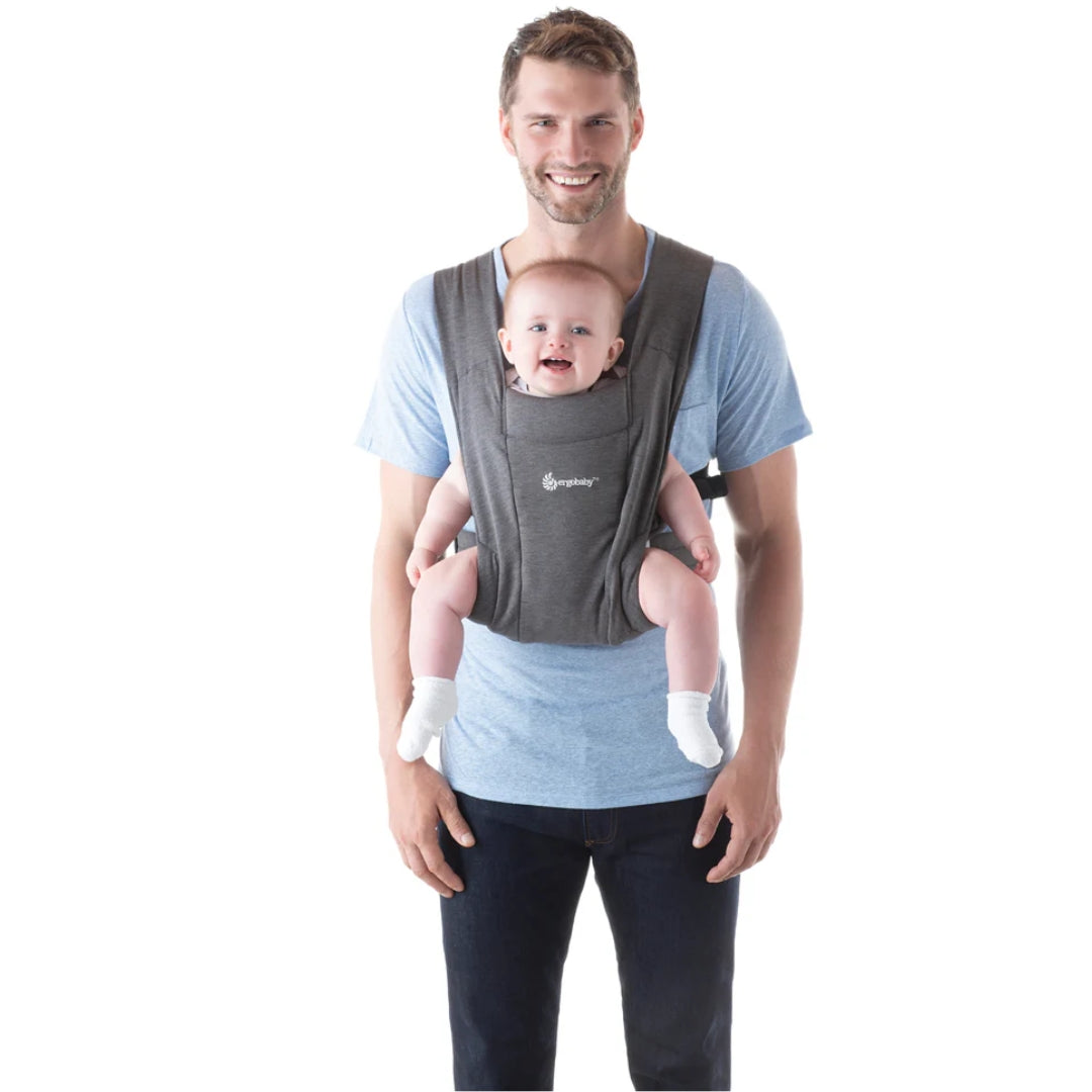 Ergobaby Embrace Newborn Baby Carrier Heather Grey