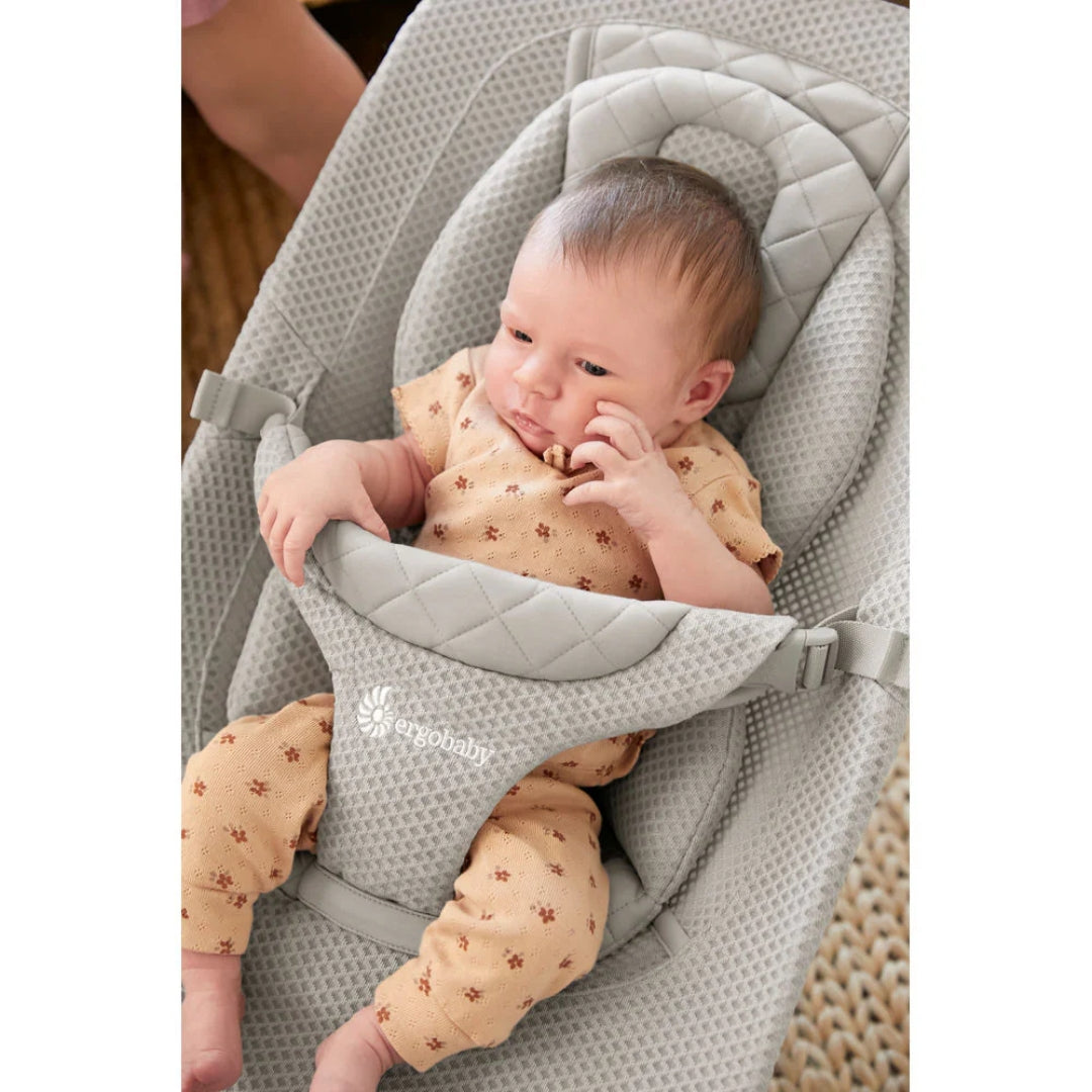 Ergobaby Evolve 3 in 1 Mesh Bouncer Light Grey