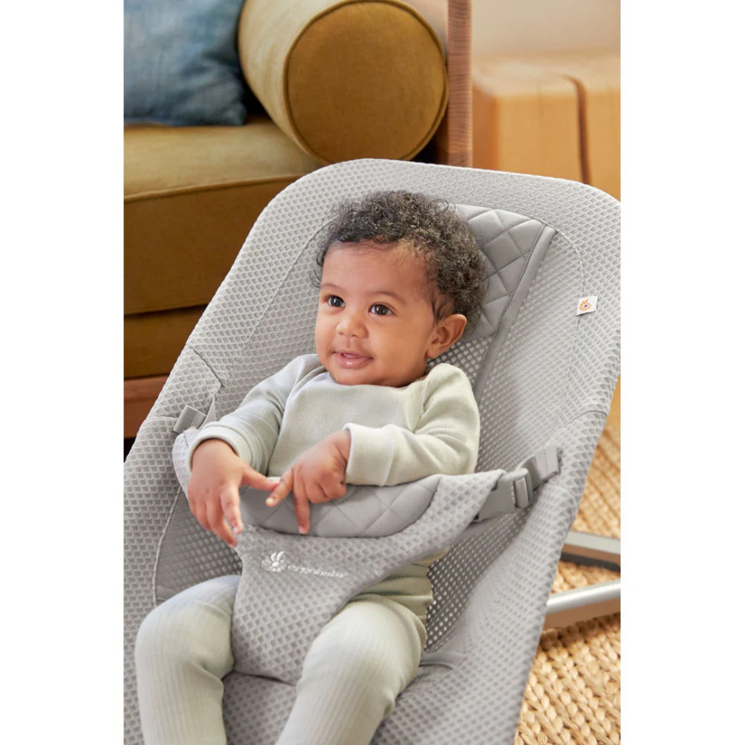 Ergobaby Evolve 3 in 1 Mesh Bouncer Light Grey
