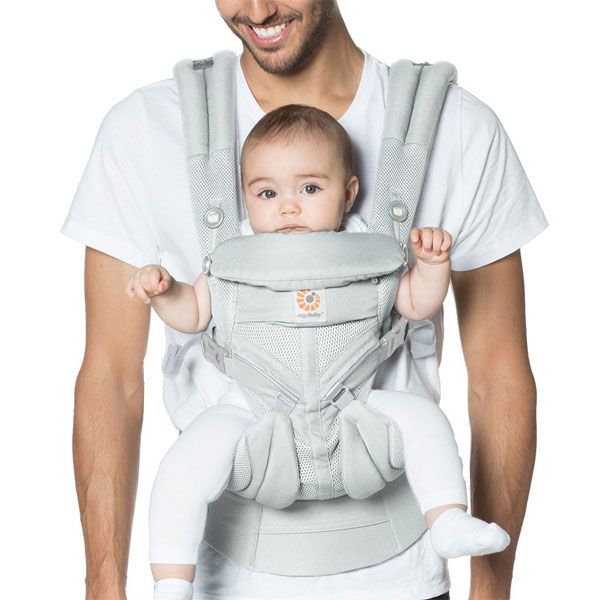 Ergobaby Omni Classic Mesh Baby Carrier Pearl Grey – Baby Kingdom