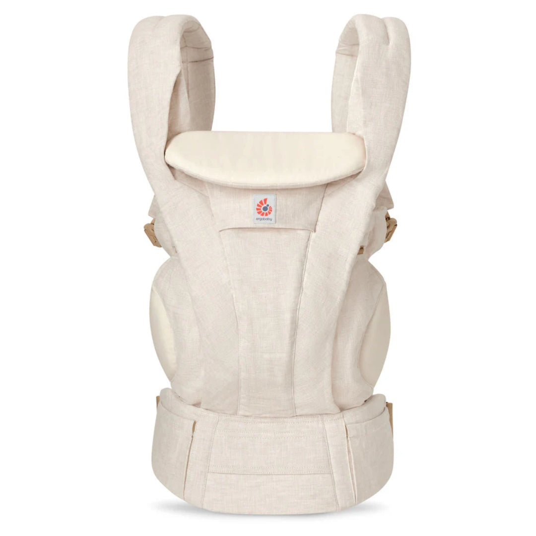 Ergobaby Omni Deluxe All-in-One Linen Baby Carrier Natural Linen