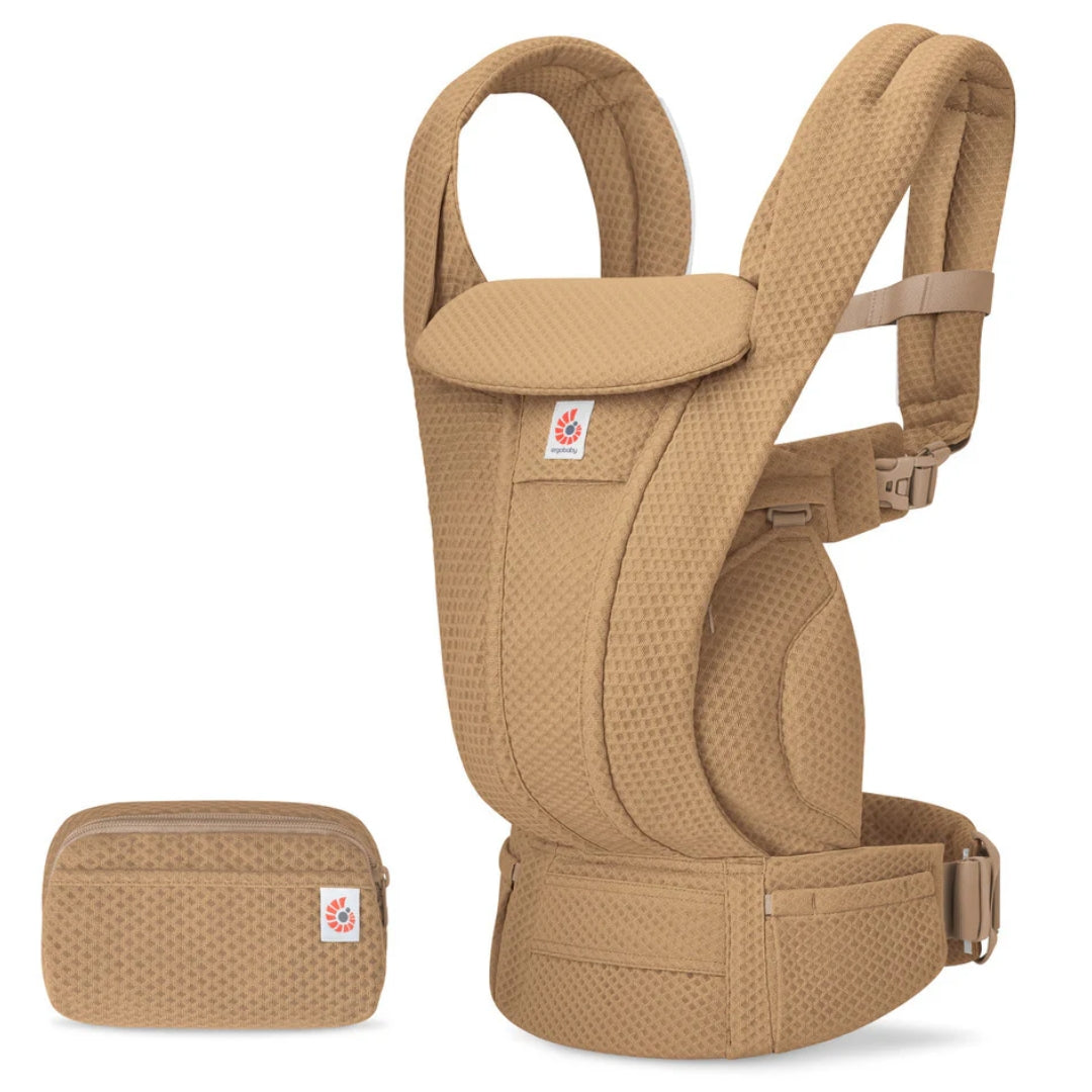 Ergobaby Omni Deluxe All-in-One Mesh Baby Carrier Camel