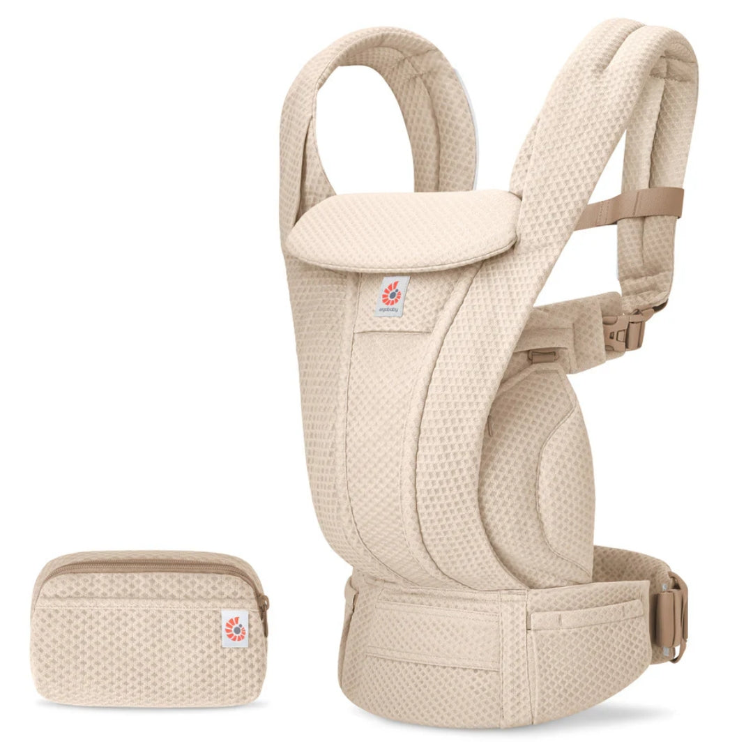 Ergobaby Omni Deluxe All-in-One Mesh Baby Carrier Natural Beige