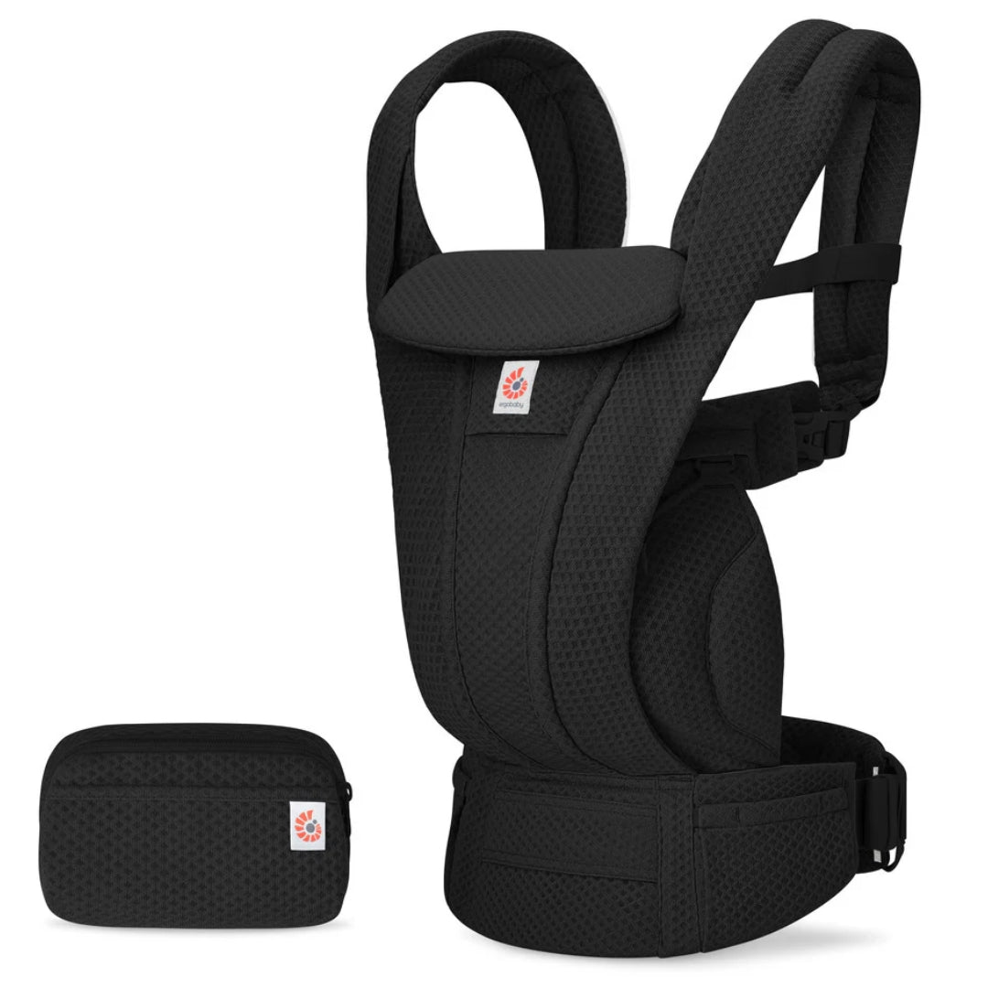 Ergobaby Omni Deluxe All-in-One Mesh Baby Carrier Onyx Black