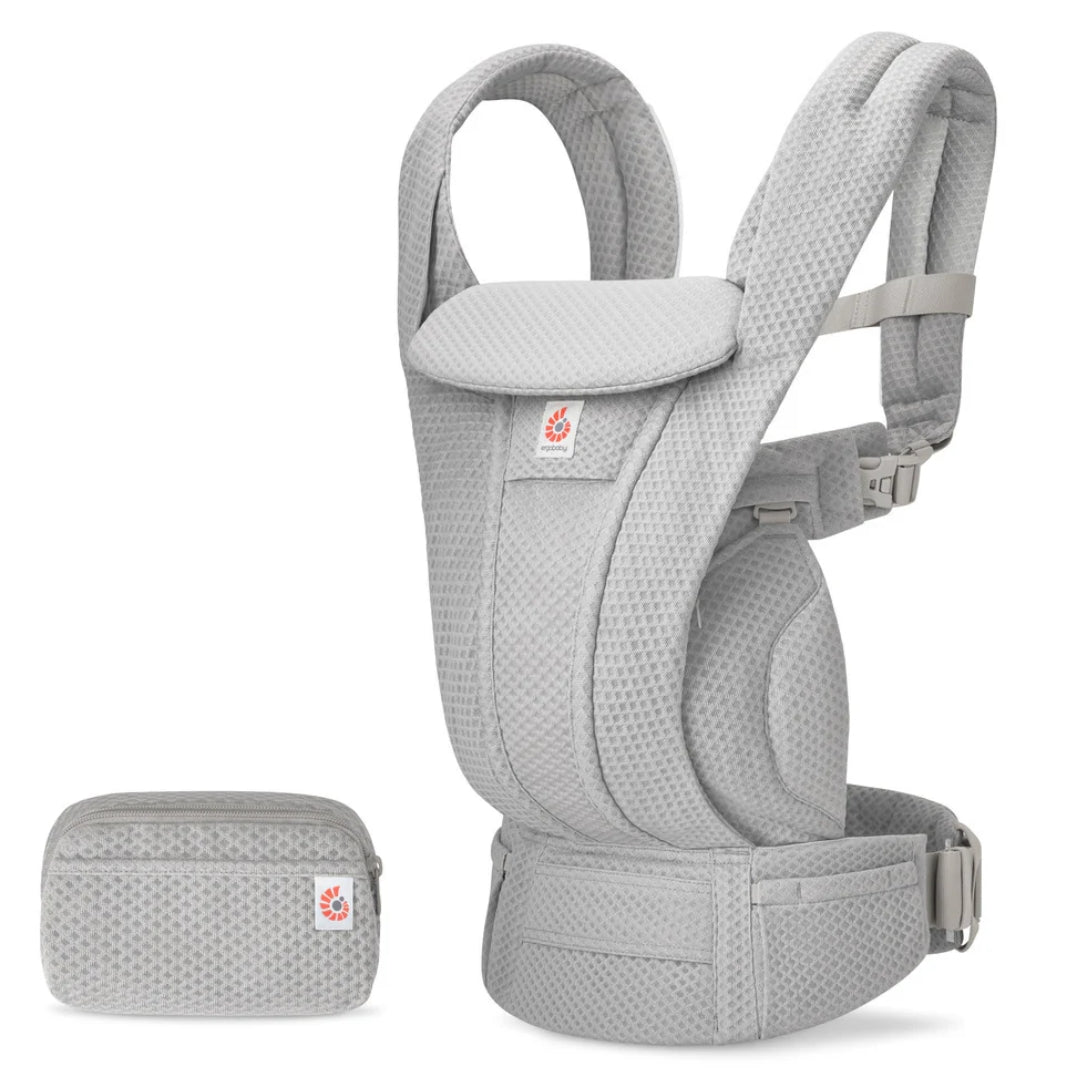 Ergobaby Omni Deluxe All-in-One Mesh Baby Carrier Pearl Grey