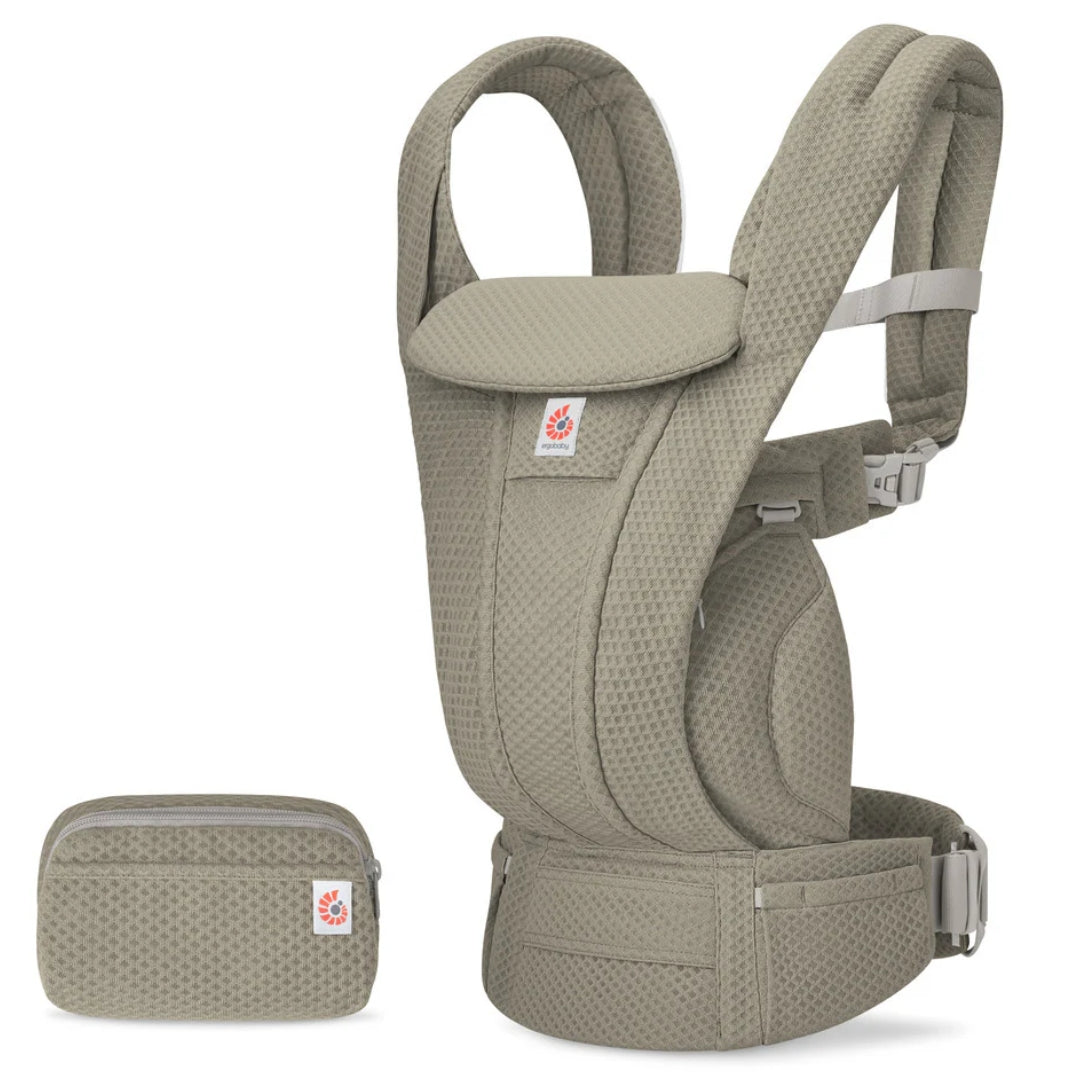 Ergobaby Omni Deluxe All-in-One Mesh Baby Carrier Soft Olive