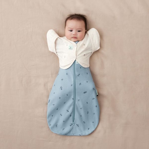 ErgoPouch Butterfly Cardi 2-6m Oatmeal Marle