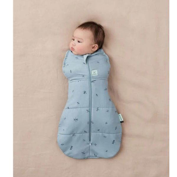 ErgoPouch Cocoon Swaddle Bag 0-3m 2.5Tog Dragonflies